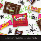 M&M'S, SNICKERS, TWIX, STARBURST & SKITTLES Halloween Chocolate Candy Fun Size & Minis