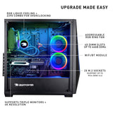 iBUYPOWER Pro Gaming PC Computer Desktop Intel i9-9900K 8-Core 3.6 GHz, GeForce RTX 2070 8GB, 16GB DDR4 RAM, 1TB HDD, 240GB SSD, Z370