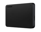 Toshiba HDTB410XK3AA Canvio Basics 1TB Portable External Hard Drive USB 3.0, Black