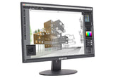 Sceptre E275W-19203R 27" Ultra Thin 1080P LED Monitor 2X HDMI VGA Build-in Speakers, Metallic Black 2018