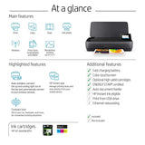 HP OfficeJet 250 All-in-One Portable Printer with Wireless & Mobile Printing (CZ992A)
