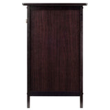 Winsome 92815 Eugene Accent Table, 18.9 inches, Espresso