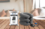 Cervical Neck Traction Device and Collar Brace by BRANFIT,Inflatable and Adjustable USA Designed Neck Support&Stretcher is Ideal for Spine Alignment
