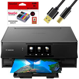 Canon Wireless Pixma TS9120 Inkjet All-in-one Printer with Scanner, Copier, Mobile Printing, Airprint and Google Cloud + Bonus Set of Ink