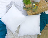 Foamily Set of 4-12 x 12 Premium Hypoallergenic Stuffer Pillow Inserts