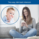 VTech DM221 Audio Baby Monitor with up to 1,000 ft of Range, Vibrating Sound-Alert