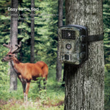 APEMAN Trail Camera 12MP 1080P 2.4" LCD Game&Hunting Camera with 940nm Upgrading IR LEDs Night Vision upto 65ft/20m IP66 Spray Water Protected Design