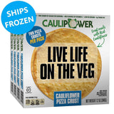 CAULIPOWER Plain Cauliflower Pizza Crusts, Gluten Free, Non-Gmo, Lower Carb