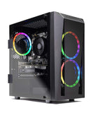 SkyTech Blaze II Gaming Computer PC Desktop – Ryzen 5 2600 6-Core 3.4 GHz, NVIDIA GeForce GTX 1660 6G, 500G SSD, 8GB DDR4, RGB, AC WiFi