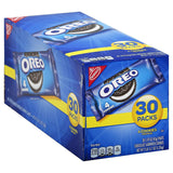 Oreo Chocolate Sandwich Cookies - 30 Halloween Snack Pack (120 Cookies Total)