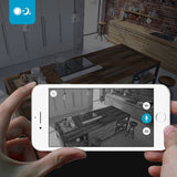 Zmodo Wireless Security Camera System (4 Pack) , Smart Home HD Indoor Outdoor WiFi IP Cameras with Night Vision, 1-month Free Cloud Recording
