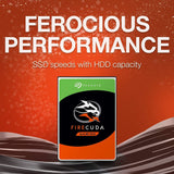 Seagate FireCuda 2TB Solid State Hybrid Drive Performance SSHD – 2.5 Inch SATA 6GB/s Flash Accelerated for Gaming PC Laptop