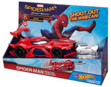 Marvel Hot Wheels Spider-man Web-Car Launcher [Amazon Exclusive]