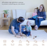 Nooie Pet Camera, Baby Monitor, WiFi Camera 1080P, 360-degree Wireless IP Camera, Home Security Camera, Motion Tracking, Super IR Night Vision