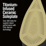 CHI Steam Iron with Titanium Infused Ceramic Soleplate