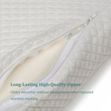 EPABO Contour Memory Foam Pillow Orthopedic Sleeping Pillows, Ergonomic Cervical Pillow for NeckPain -for Side Sleepers, Back (Firm & Standard Size)
