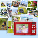 HD Mini Digital Cameras,21MP Point and Shoot Digital Video Cameras-Travel,Camping,Gifts
