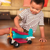 Battat – Take-Apart Airplane – Toy vehicle assembly playset with functional battery-powered drill - toy for kids aged 3 and up