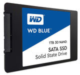 WD Blue 3D NAND 1TB PC SSD - SATA III 6 Gb/s, 2.5"/7mm - WDS100T2B0A