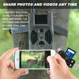 MOSPRO Trail Camera Viewer for iPhone iPad Mac & Android, SD & Micro SD Memory Card Reader to View Photos, Videos from any Wildlife Scouting Game Cam