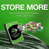 Seagate BarraCuda 2TB Internal Hard Drive HDD – 3.5 Inch SATA 6Gb/s 7200 RPM 256MB Cache 3.5-Inch