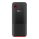 BLU Tank II T193 Unlocked GSM Dual-SIM Cell Phone w/ Camera and 1900 mAh Big Battery - Unlocked Cell Phones - Retail Packaging - Black Red