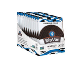 Rip Van Wafels Non-GMO Snack Wafels, Cookies & Cream, 12 Count, 13.92 OZ, low calorie & low sugar