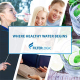 FilterLogic NSF 53&42 Certified 5231JA2002A Refrigerator Water Filter