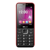 BLU Tank II T193 Unlocked GSM Dual-SIM Cell Phone w/ Camera and 1900 mAh Big Battery - Unlocked Cell Phones - Retail Packaging - Black Red
