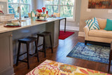 Unique Loom Solo Solid Shag Collection Modern Plush Cherry Red Area Rug (2' 2 x 3' 0)