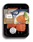 Martha Stewart for True North Seafood: Simple and Easy Sockeye Salmon with Miso Butter and Atlantic Salmon with Lemon Herb Butter