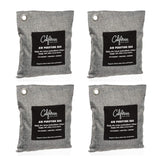 Bamboo Charcoal Air Purifying Bag (4 Pack), 200g Natural Air Purifying Bags, Activated Charcoal Odor Eliminators, Car Air Purifier, Closet Freshener