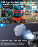 Dash Cam Car Camera Recorder FHD 1080P Front and Rear Cameras,Driving Loop Recording,2.2 Inch LCD Screen 170°Wide Angle, WDR,Night Vision, G-Sensor
