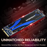 Sabrent 1TB Rocket NVMe PCIe M.2 2280 Internal SSD High Performance Solid State Drive (SB-ROCKET-1TB)
