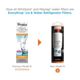 EveryDrop by Whirlpool Refrigerator Water Filter 2 (Pack of 1) (Packaging may vary)