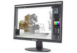 Sceptre E275W-19203R 27" Ultra Thin 1080P LED Monitor 2X HDMI VGA Build-in Speakers, Metallic Black 2018