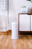 Ubbi Steel Odor Locking, No Special Bag Required Money Saving, Awards-Winning, Modern Design Registry Must-Have Diaper Pail, Gray