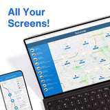 bouncie - Connected Car - OBD2 Adapter - Location Tracking, Driving Habits, Alerts, Geo-Fence, Diagnostics - Family or Fleets - Alexa, Google Home