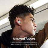 Samsung Galaxy Buds, Bluetooth True Wireless Earbuds (Wireless Charging Case Included), Silver - US Version with Warranty