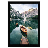 Americanflat 12x18 Black Poster Frame - Shatter-Resistant Glass - Hanging Hardware Included
