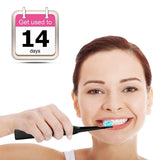 Electric Toothbrush Clean as Dentist Rechargeable Sonic Toothbrush with Smart Timer 4 Hours Charge Minimum 30 Days Use 5 Optional Modes Whitening