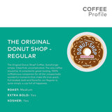 The Original Donut Shop Keurig Single-Serve K-Cup Pods, Regular Medium Roast Coffee, 72 Count