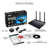 ASUS RT-AC66U B1 AC1750 Dual-Band WiFi Router, AiProtection Lifetime Security