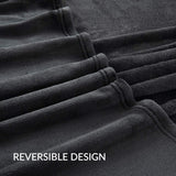Bedsure Fleece Blanket Twin Size Black Lightweight Super Soft Cozy Luxury Bed Blanket Microfiber