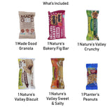 Healthy Snacks Care Package (20 Count Variety Snack Pack) Assortment of Nuts, Bars, Healthy Chips and More!
