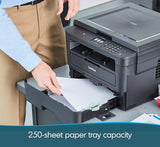Brother Compact Monochrome Laser Printer, HLL2395DW, Flatbed Copy & Scan, Wireless Printing, NFC, Cloud-Based Printing & Scanning,