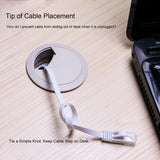 Cat 6 Ethernet Cable 100 ft Flat White, Slim Long Internet Network Lan patch cords, Solid Cat6 High Speed Computer wire with clips