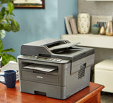 Brother Monochrome Laser Printer, Compact Multifunction Printer and Copier, DCPL2550DW, Amazon Dash Replenishment Enabled, Black