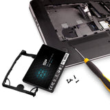 Silicon Power 256GB SSD 3D NAND A55 SLC Cache Performance Boost SATA III 2.5" 7mm (0.28") Internal Solid State Drive