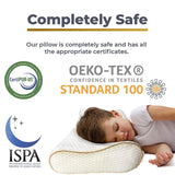 Royal Therapy Memory Foam Pillow, Neck Pillow Bamboo Adjustable Side Sleeper Pillow for Neck & Shoulder, Support for Back, Stomach, Side Sleepers